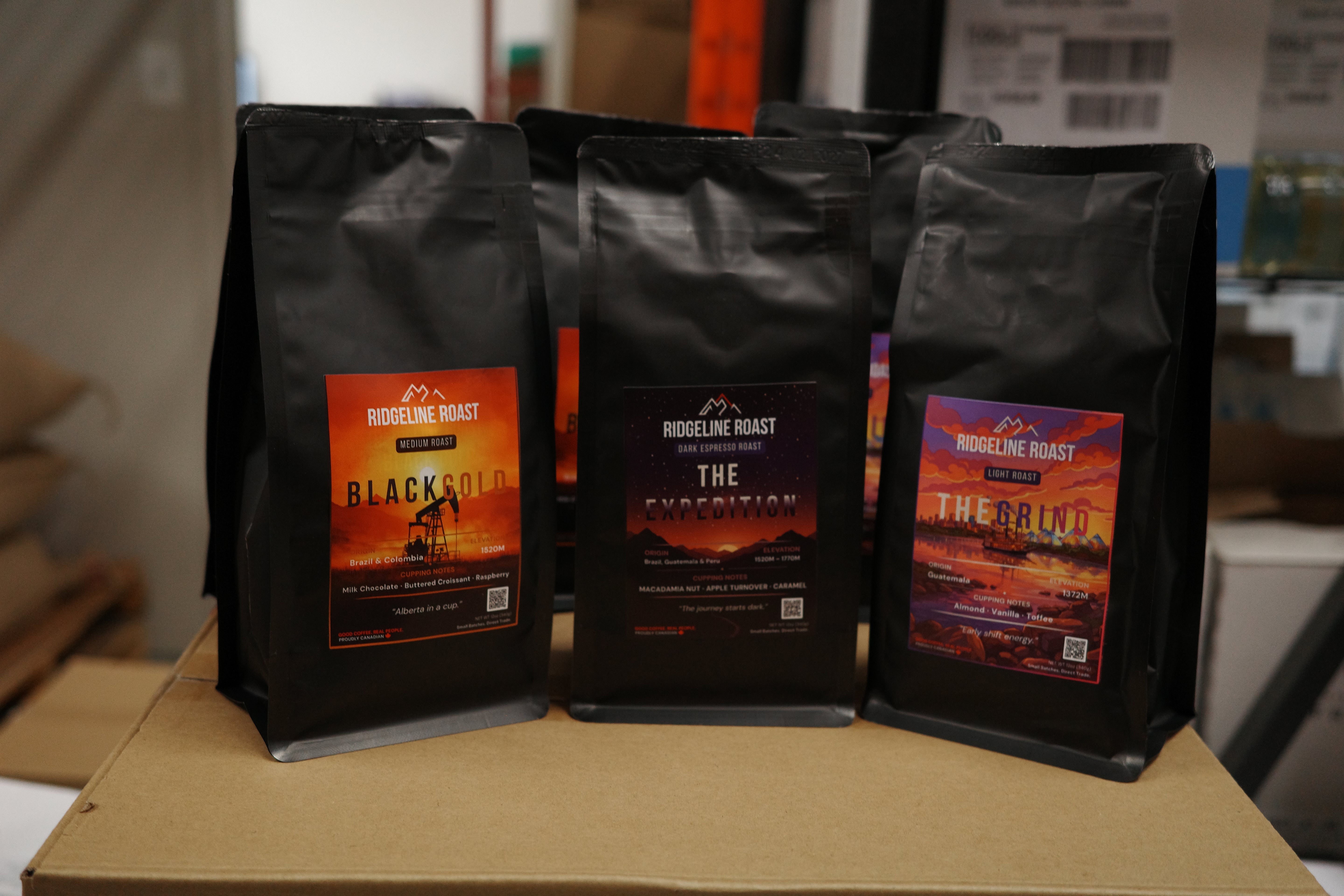 Ridgeline Roast specialty coffee product image