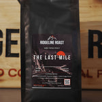 The Last Mile Dark French Roast, 340g bag: Brazil, 1300M, bold dark chocolate, toasted almond and a rich fudge finish